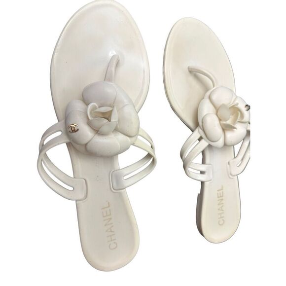 Chanel Camilla Jelly Sandals EU40, US 9.5 - Picture 2 of 7